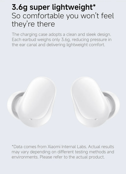 World Premiere Xiaomi Redmi buds 6 Play Up 36 hours  AI noise cancellation for calls Bluetooth 5.4 TWS Earphone Earbuds AI ENC