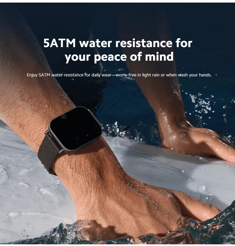 Global Version Xiaomi Redmi Watch 5 Active 2'' LCD display · up 18 days battery · Bluetooth® calling 140+ workout modes 470mAh