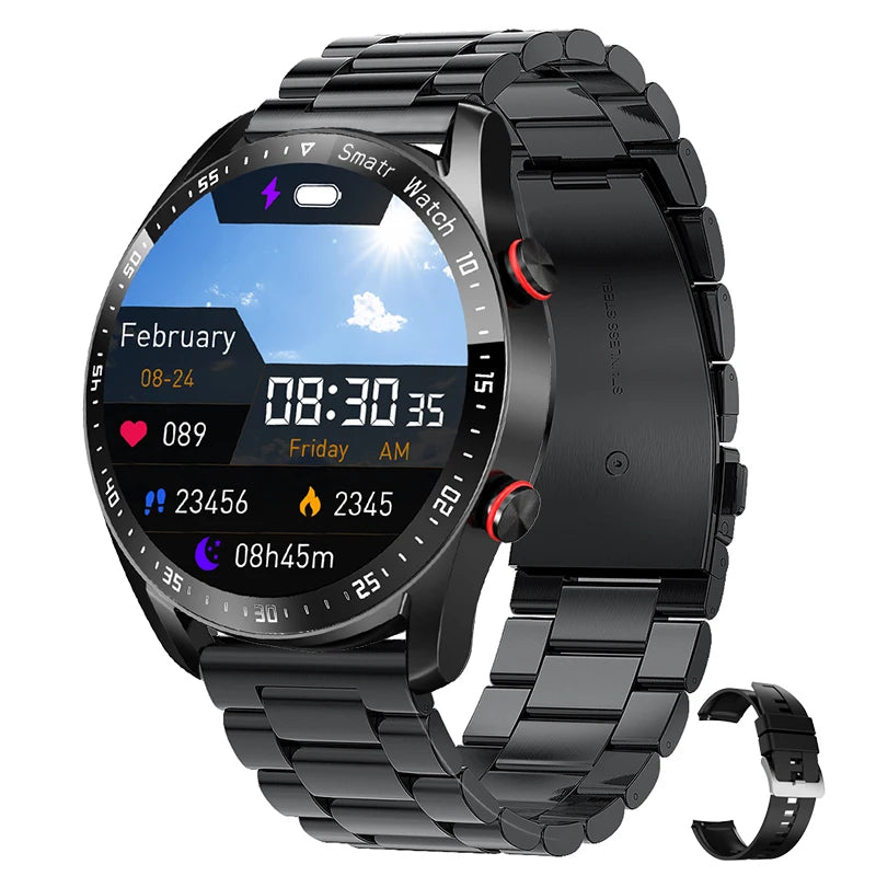 New Luxury HW20 Men Smart Watches Fitness Clock Waterproof Sports Watch AI BT Call Smartwatches for Women IOS Android Phone 2026