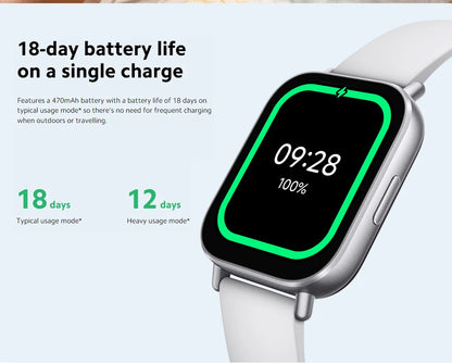 Global Version Xiaomi Redmi Watch 5 Active 2'' LCD display · up 18 days battery · Bluetooth® calling 140+ workout modes 470mAh