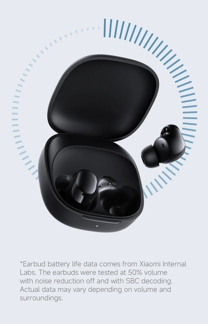 World Premiere Xiaomi Redmi buds 6 Play Up 36 hours  AI noise cancellation for calls Bluetooth 5.4 TWS Earphone Earbuds AI ENC