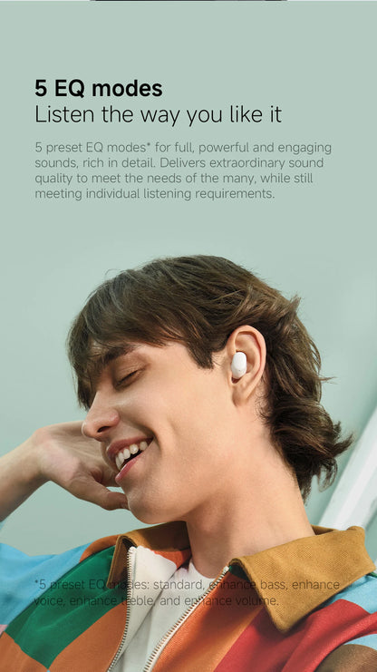World Premiere Xiaomi Redmi buds 6 Play Up 36 hours  AI noise cancellation for calls Bluetooth 5.4 TWS Earphone Earbuds AI ENC