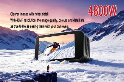 5K Action Camera 4K60fps 2.0'' Touchscreen Recording Cam Body Waterproof 6 Axis EIS Sport Camera Motorcycle Bicycle Helmet