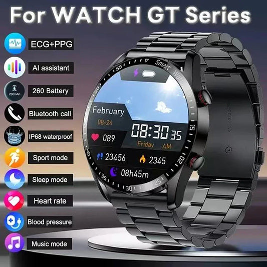 New Luxury HW20 Men Smart Watches Fitness Clock Waterproof Sports Watch AI BT Call Smartwatches for Women IOS Android Phone 2026